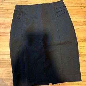 Express Classic Black Pencil Skirt